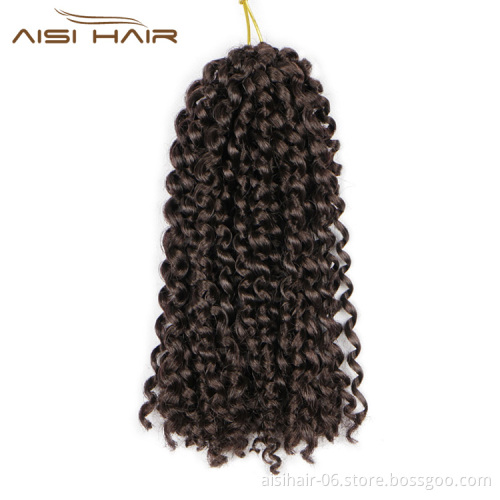 Aisi Hair Synthetic Marly Braids Hair Extensions Black Brown Bug Afro Crochet Hair Braids for Black Women